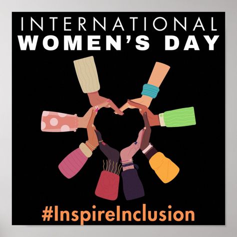 International Women’s Day Poster, Womens Equality Day, Women Diversity Illustration, Inspire Inclusion Womens Day, International Womans Day Graphic Poster, International Womens Day Poster, 2024 Poster, International Women's Day, Ladies Day