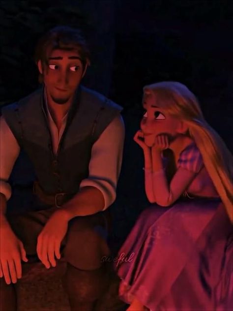 Rapunzel And Flynn Video, Rapanzul And Flynn, Rupanzel And Flynn, Rupunzle And Flynn, Flynn Rider Edit, Rapunzel Und Flynn, Cute Disney Couples, Eugene And Rapunzel, Flynn And Rapunzel