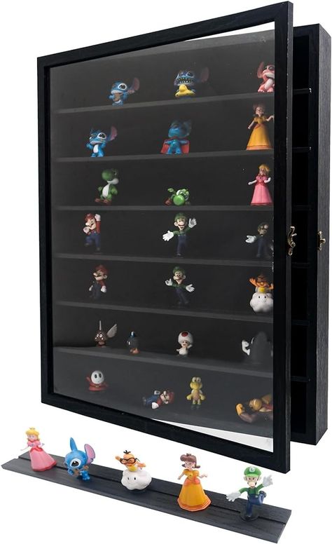 Amazon.com - FramePro Shadow Box Frame 16x20 with Removable Shelves, Deep Memory Box Display Case for Collector, Keepsake Coins Military Medals Pins Wedding Flowers Black Marine Shadow Box Ideas, Shadow Box For Medals, Marine Corps Shadow Box Display, Airborne Shadow Box, Military Shadow Box, Military Medals, Shadow Box Frames, Shadow Boxes, Memory Box