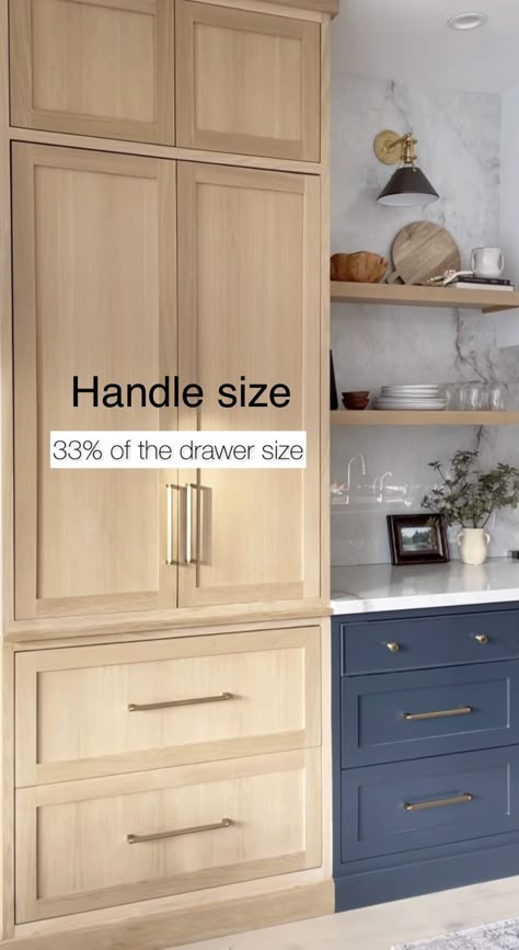 Natural Colored Kitchen Cabinets, White Oak Cabinets Gold Hardware, Neutral Kitchens 2023, White Oak Pantry Cabinet, White Oak And Blue Kitchen Cabinets, White Oak Cabinets With Black Hardware, French Oak Kitchen Cabinets, Bleached Wood Kitchen Cabinets, White Oak Cabinets Black Countertops