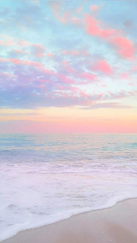 #Beach #sky #ocean #aesthetic #pastel #peaceful #beautiful #happiness #travel #nature #vacation #wallpaper Cute Summer Wallpapers, Summer Wallpapers, Pretty Landscapes, Summer Wallpaper, Pretty Wallpapers Backgrounds, Cute Wallpaper, Wallpapers Backgrounds, Ocean Beach, Phone Backgrounds