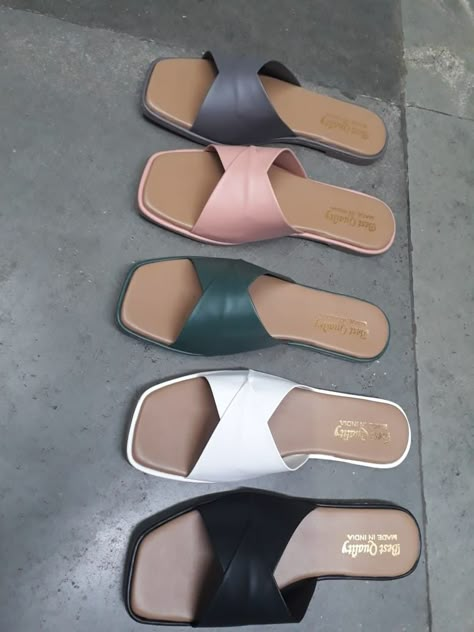 Girl Slippers, Female Slippers, Handmade Footwear, Mens Sandals Fashion, Girls Slippers, Ladies Slides, High Heel Sandals Platform, Boots Outfit Men, Leather Slippers For Men