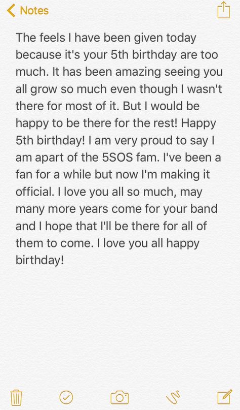 My birthday speech to 5SOS Birthday Speech, Happy 5th Birthday, Kid Birthday, 5 Seconds Of Summer, 5 Seconds, 5th Birthday, My Birthday, Kids Birthday, Happy Birthday