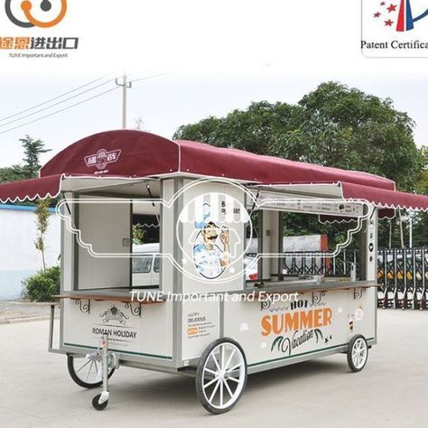 Source Street Food Kiosk Cart For Sale Hamburger/coffee snack food cart outdoor beverage vending van on Food Kiosk Design Outdoor, Street Food Kiosk, Food Kiosk Design, Food Carts For Sale, Gerobak Dorong, Mobile Food Cart, Food Truck For Sale, Cart Design, Food Kiosk