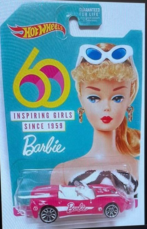 Pink Hot Wheels, Barbie Vehicles, Barbie Corvette, Barbie Cars, 1956 Corvette, Pink 2023, Venus Planet, Room Vision Board, Real Littles