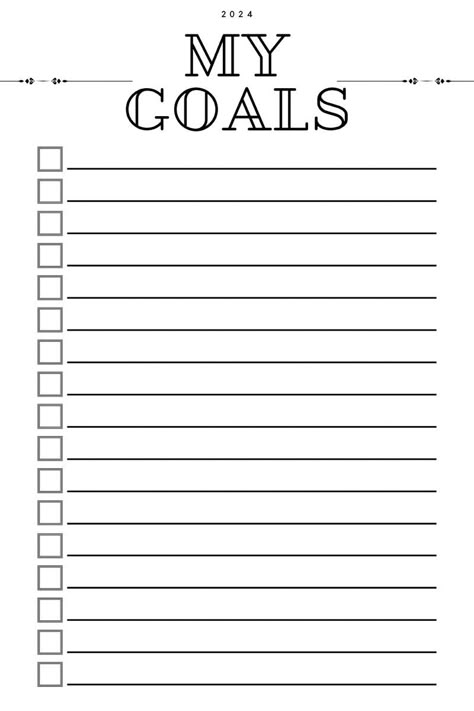 Goals template plannercommunity #monthlyplanner #etsydigitaldownloadideas New Year Goals Template 2024, Goal Sheet Template, 2024 Goals List Template, Goals For 2024 List Aesthetic, 2024 Goals Aesthetic Journal, Goals 2024 List, 2024 Goals Template, 2024 Goals List, Goal List Template