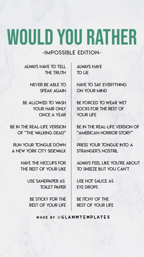 Question Game For Friends, Would U Rather, Conversation Starter Questions, Rather Questions, Instagram Story Questions, Friend Quiz, Questions For Friends, Would You Rather Questions, Fun Questions