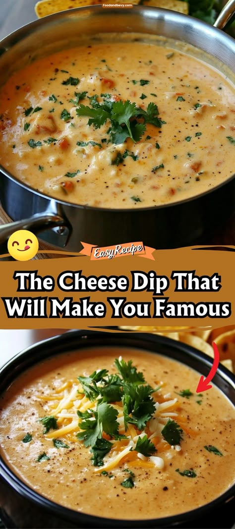 The Cheese Dip That Will Make You Famous Dog Food Dip Recipes, Dip For The Stars, Game Day Cheese Dip, Queso Dip Using Velveeta Cheese, Caso Cheese Sauce, The Best Cheese Dip, Cheese Dip With Cream Of Mushroom Soup, Copycat Mexican Cheese Dip, Cheese Dip That Will Make You Famous