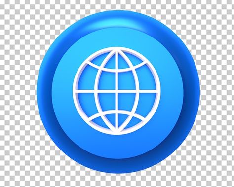 Internet web blue button icon 3d render ... | Premium Psd #Freepik #psd #search-button #internet-browser #website-logo #earth-globe Website Logo Icon, Internet Icon, Internet Logo, Earth Globe, Wallpaper Flowers, Website Logo, Android Wallpaper Flowers, 3d Icons, Web Icons