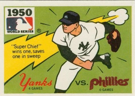 1950 Fleer Robert Laughlin World Series Baseball Illustration, Baseball Card Template, Sports Cartoon, Convention Hall, Mlb World Series, Clothing Store Interior, Baseball Posters, Cartoon Artwork, Sports Card