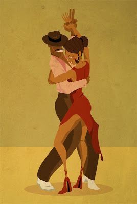 Blog Illustration, Dancing Drawing, Tango Art, Musica Salsa, Salsa Dancer, Dance Logo, Dancing Art, Kizomba Dance, Salsa Music