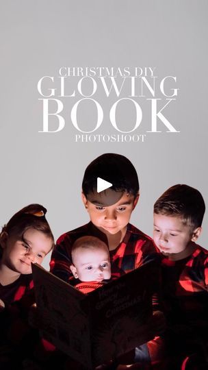 430K views · 51K reactions | Christmas DIY Glowing book photoshoot ✨

A magical moment you don’t want to pass up this season and it’s so so easy to do!!

SETTINGS 👇🏻

Professional Camera Settings
• ISO 5000
• F stop 1.6
• SS 1/250
iPhone Settings
• Portrait mode
• F stop 1.6

#christmasphotoshoot #christmastree #kidschristmas #momphotographer #momblogger #babyfirstchristmas #babyfirsts #siblingphotography #familyphotoshoot #christmasphotoshoot #christmasphotography #christmasbaby #jesusisthereasonfortheseason #rawmotherhood #babyphotography #christmasphotos #momof4 #magicalmoments #magicalphotography #magicofchildhood #magicofmotherhood #athomephotoshoot #diyphotoshoot #diyathome #sahmlife #momoffour #postpartum #fourthtrimester #firstchristmas | Jenna Rydelek Diy Christmas Photoshoot, Iphone Settings, Book Photoshoot, Magical Photography, Diy Glow, Baby Christmas Photos, Christmas Photo Shoot, Christmas Photo Ideas, Kids Christmas Gifts