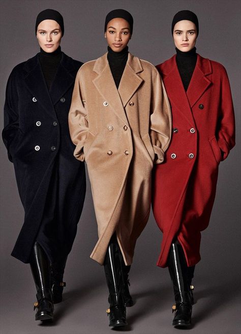 Celebrate the Magic: MAX MARA Holiday 2018 Collection Expensive Fashion, Revival Clothing, Max Mara Coat, Mode Mantel, Winter Mode, Estilo Chic, 가을 패션, Mode Fashion, Women's Summer Fashion