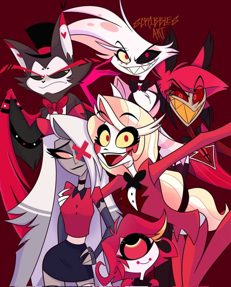 Tumblr Banner, Animes Emo, Hazbin Hotel Fanart, Hazbin Hotel Art, Boss Wallpaper, Hotel Trivago, Alastor Hazbin Hotel, Helluva Boss And Hazbin Hotel, Arte Sketchbook