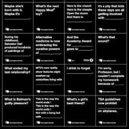 If you are looking for an inexpensive way to to play Cards Against Humanity, before you to dole out the dough to buy it. Download the PDF, grab a ream of white office paper and ready your printer. Diy Cards Against Humanity, Funniest Cards Against Humanity, Cards Against Humanity Game, Battlefield 4, Play Cards, Horrible People, Icebreakers, Free Cards, White Office