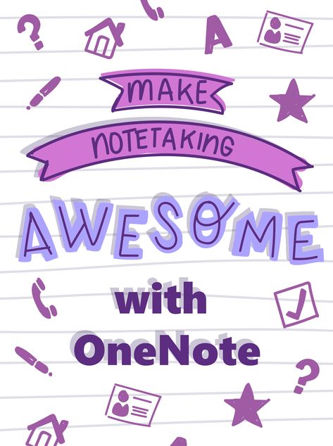 Templates For Onenote, One Note Note Taking, One Note Notes Aesthetic, Surface Pro Note Taking, How To Use One Note For Work, How To Use One Note, How To Take Meeting Notes, Microsoft One Note Aesthetic Notes, Free Onenote Templates