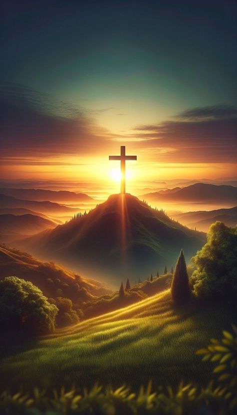 Jesus Cross Wallpaper, Christian Background Images, God Creation, Jesus Background, Cross Background, God Is With Us, Trust In Him, Romans 15, Cross Wallpaper