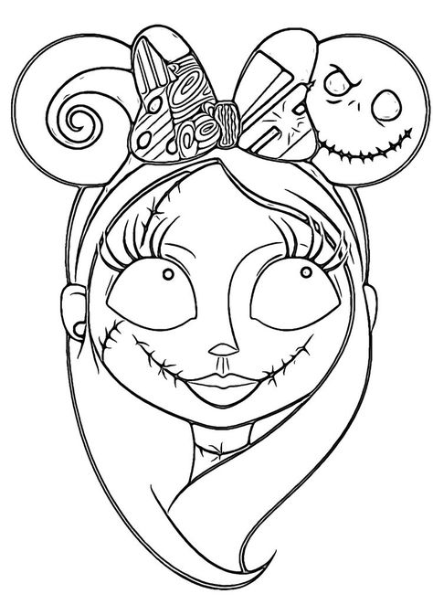 Pin by Heather Moore on Coloring in 2022 | Coloring book art, Halloween coloring sheets, Halloween coloring Nightmare Before Christmas Drawings, Halloween Coloring Sheets, Halloween Coloring Book, Halloween Drawings, Cartoon Coloring Pages, Disney Coloring Pages, Halloween Coloring Pages, Cool Coloring Pages, Disney Tattoos