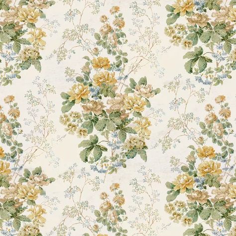 Lee Jofa Fabric, Mulberry Home, Fabric Yellow, Green Street, Floral Paper, Lee Jofa, English Design, Silk Tunic, Drapery Hardware