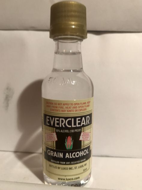 Everclear 100% selected Grain Alcohol. 190 proof Grain Alcohol, My Bar, Grain, The 100, How To Apply, Drinks, Bar