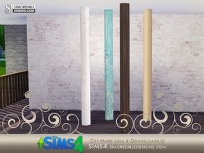 Sims 4 Columns Sims 4 Columns, Sims 4 Columns Cc, Farmhouse Blueprints, Marble Pillar, Cc Packs, Wooden Poles, Sims 4 Cc Packs, Sims 4 Cas, Sims Community