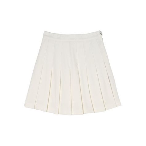 【PECO CLUB】カノコプリーツスカート ($43) ❤ liked on Polyvore featuring skirts, bottoms and bubble skirts White Skirt Short, Bubble Skirts, Fashion Thrift, Split Hem Skirt, Line Skirts, Sparkle Skirt, Umbrella Skirt, Short A, Skirt Pleated