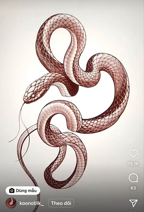 Snake Tattoo Stencil, Snake Stencil, Snake Outline, Cobra Tattoo, Snake Illustration, Serpent Tattoo, Snake Drawing, Snake Tattoo Design, Snake Art