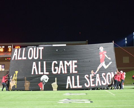 Football Breakaway Banners, Football Game Banners High School, Football Run Through, Football Breakthrough Banners, Homecoming Run Through Signs Football, Football Run Through Signs High School, Cheer Run Through Signs Football, Football Banners Run Through, Run Through Signs Football