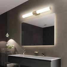 Makeup Mirror LED Lights Vanity Light Bulbs Tubes For Dressing Table 12W 22W LED Mirror Light Wall Lamps 85 265V Bathroom Lights|Vanity Lights| - AliExpress Wash Cabinet, Bathroom Dresser, Vanity Light Bulbs, European Lighting, Table Dressing, Led Vanity Lights, Cabinet Wall, Lighting Sconces, Table Lights