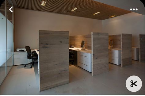 Semi Private Office, Office Cubicle Design, Office Layout Plan, Cubicle Design, Small Office Design Interior, Contemporary Office Design, Office Floor Plan, Small Office Design, Corporate Interior Design