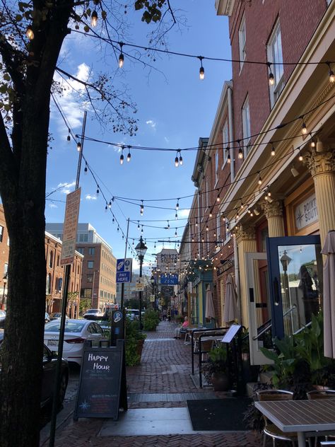 Fells Point, Baltimore MD Downtown Baltimore Maryland, Baltimore Fells Point, Baltimore Maryland Aesthetic, Baltimore Aesthetic, Dancing In New York, Living In Dc, Downtown Baltimore, Fells Point Baltimore, Md Aesthetic