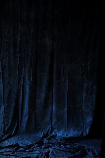 Ruangan Studio, Blue Curtains, Prussian Blue, Velvet Curtains, Feeling Blue, Color Textures, Ravenclaw, Blue Aesthetic, Indigo Blue