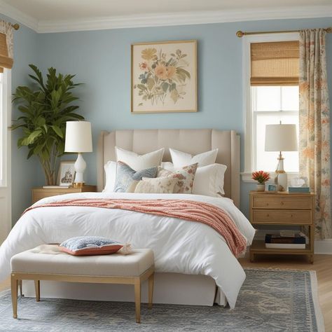 🌸🛏️ Cozy bedroom vibes! Light blue walls & blue curtains mix with beige blinds. Comfy white bed with floral bedding & mixed pillows. Side table & lamp with a brass touch. Botanical art adds charm. 🌿🎨 #BedroomGoals #HomeDecor #CozySpace
#odastudioAI #odaAIstudio #odastudio
#bedroomdecor
#bedroomideas
#bedroomdesign
#masterbedroom
#cozybedroom
#bedroominspiration
#modernbedroom
#bedroomstyling
#smallbedroom
#bedroominterior

#homebedroomrefresh
#cubicleinspiration
#cutecubicledecor
#officeorganizationatwork
#officewalldesign
office decor professional



odastudioai
Oda AI studio Light Blue Floral Bedroom Ideas, Light Blue Small Bedroom, Comfy White Bed, Blue Floral Bedroom, Beige Blinds, Cute Cubicle Decor, Relaxing Bedroom Decor, Side Table Lamp, Office Wall Design