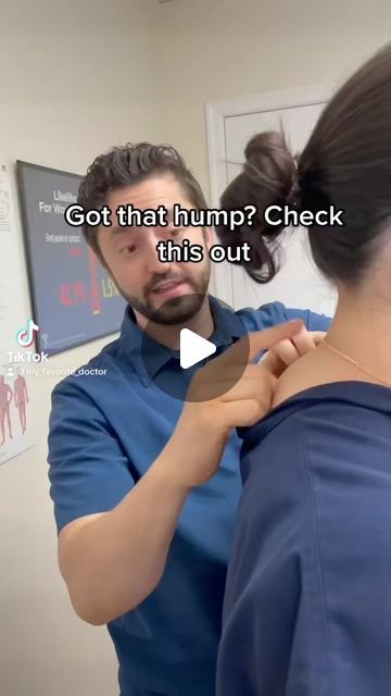 Dr. Reza Eftekhar on Instagram: "Got a neck hump? Here is how we can fix it.. Link in bio for appointment 

#NeckPain #BackPain #dmv  #1docinthedmv #LowBackPain #dmv #exercise #workingout #pain #doctor #physicaltherapy #ASMR #ASMRSounds #ASMREating #Chiropractic #Chiropractor #atl #Migraines #Pain #Sciatica #NervePain #atl #atlanta #washingtondc #alexandriava #relief #headache" How To Realign Your Spine, Neck Hump Exercise, Herniated Disk In Neck, How To Fix Neck Hump, Neck Hump Correction, Fix Neck Hump, Neck Headache, Relief Headache, Dowager's Hump