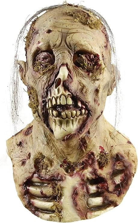 Amazon.com: MOLEZU Scary Walking Dead Zombie Head Mask Latex Creepy Halloween Costume Horror Bloody Adult Halloween Decoration Props : Clothing, Shoes & Jewelry Adult Halloween Decorations, Zombie Cosplay, Vampire Mask, Zombie Clothes, Zombie Drawings, Creepy Halloween Costumes, Horror Zombie, Zombie Mask, Zombie Head