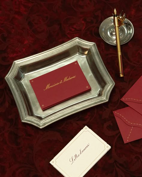 I’m thrilled to announce my collection of stationery is available to order on @modaoperandi. A selection of exclusive colors are available for personalization. Up on their site now! Experiential Marketing Events, Personalized Stationary, Monsieur Madame, Custom Calligraphy, Notecard Set, Card And Envelope, Red Aesthetic, 로고 디자인, Experiential