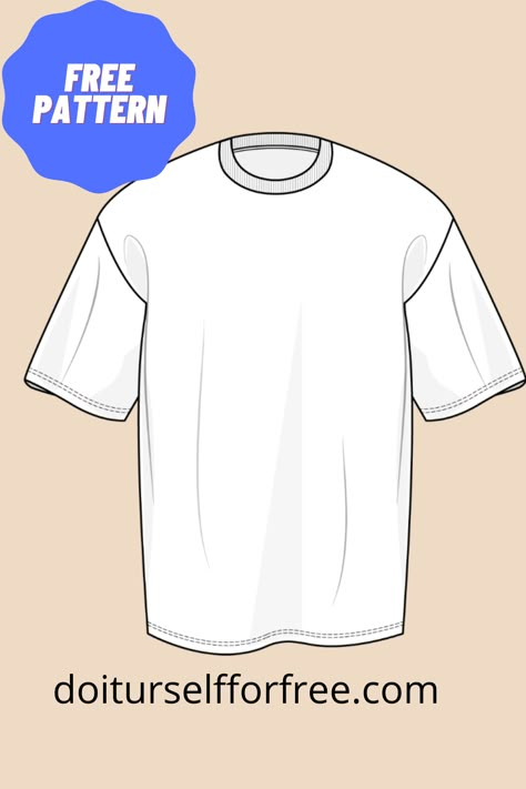 Discover an extensive collection of complimentary sewing patterns sourced globally at doiturselfforfree.com. Craft exquisite items for individuals of all ages, including children, babies, men, women, and even home decor—all at no cost. Access these free patterns conveniently in PDF format. Men’s T Shirt Pattern, Mens Shirt Sewing Pattern, Free Tshirt Pattern, Free Sewing Patterns Men, T Shirt Pattern Free, Sewing T Shirts, Textile Upcycling, Tshirt Sewing Pattern, Sewing Patterns For Men