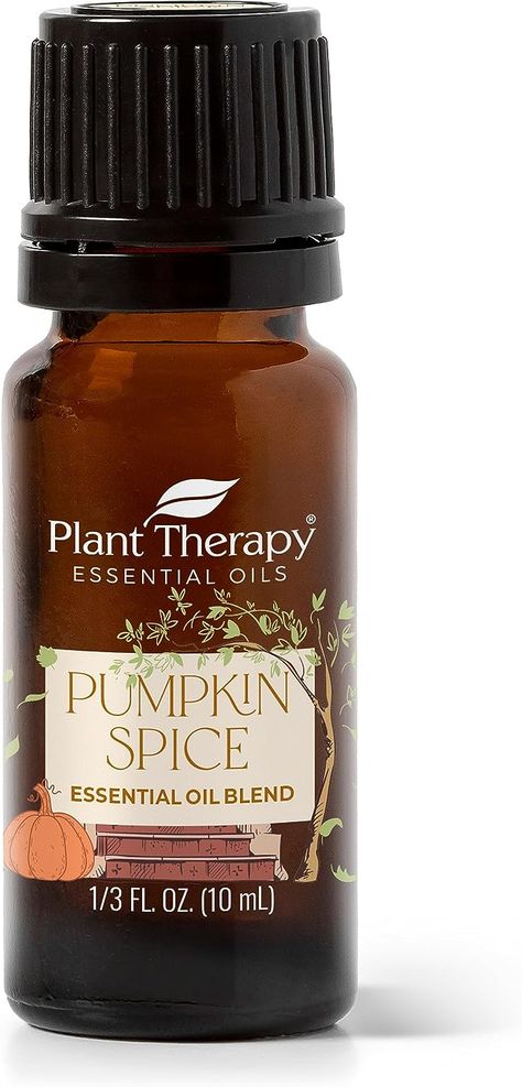 Anti Aging Essential Oil Blend, Birthday Bubbles, 4 Witches, Fall Essential Oil Blends, Essential Oil Anti Aging, Fall Essential Oils, Plant Therapy Essential Oils, Spiced Drinks, Pumpkin Spice Candle