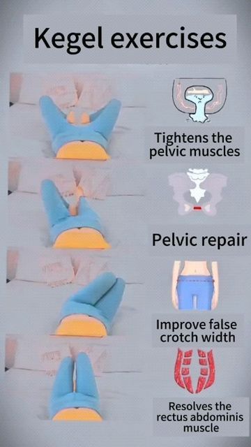 Kegal Exercises For Women, Bed Pilates, Kegel Exercises For Women, Kegal Exercises, Kegel Exercise Benefits, Pelvic Floor Muscle Exercise, Workout Man, Exercises For Women, Pelvic Floor Exercises