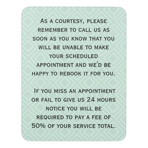 Cancellation policy poster for salon or spa door sign Spa Door, Salon Door, Tech Makeup, Makeup Artist Website, Esthetician School, Spray Tan Business, Lash Kit, Salon Quotes, Massage Business