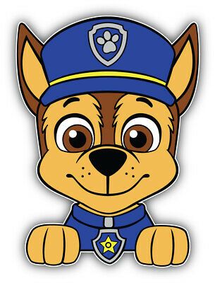 Chase From Paw Patrol, Paw Patrol Svg, Paw Patrol Stickers, Imprimibles Paw Patrol, Paw Patrol Party Decorations, Paw Patrol Decorations, Paw Patrol Birthday Theme, Paw Patrol Cartoon, Paw Patrol Birthday Cake