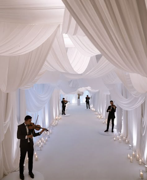 Dream Wedding Reception, White Wedding Theme, Dream Wedding Decorations, Wedding Aesthetics, Wedding Planning Decor, Dream Wedding Venues, Holiday Music, Fancy Wedding, Dream Wedding Ideas Dresses