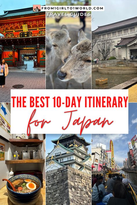 Various locations around Japan Ultimate Japan Itinerary, 10 Day Japan Trip, 9 Days In Japan, Tokyo Japan Itinerary, 10 Days In Japan Itinerary, Japan Travel Itinerary 10 Days, 10 Day Japan Itinerary, Japan Trip Itinerary, 10 Day Itinerary Japan