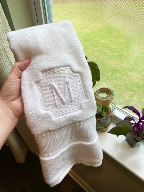 This Bath Towels item by LittleAngelEmbroider has 58 favorites from Etsy shoppers. Ships from Middlesex, NC. Listed on Jul 30, 2024 Embroidered Bath Towels Machine Embroidery, Monogram Bath Towels, Embroidered Towels Bathroom, Monogram Hand Towels, Monogram Towels In Bathroom, Embroidery Machine Projects, Dish Towel Embroidery, Embroidery Machine Ideas, Monogrammed Towels