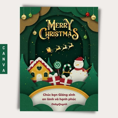 Christmas Poster Design, Pop Up Christmas Cards, Greeting Poster, Christmas Graphic Design, Graphisches Design, Christmas Layouts, Christmas Card Art, Merry Christmas Greetings, Christmas Card Template