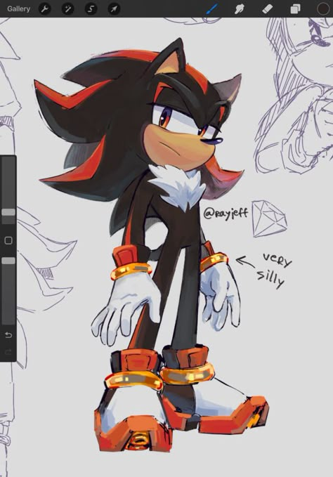 Drawing References Drawing, Sonicxshadow Fanart, Shadow Drawing Sonic, Sonic Side Profile, Shadow Drawing Reference, Sonic Pumpkin Carving, Shadow The Hedgehog Drawing, Shadow The Hedgehog Art, Shadow From Sonic