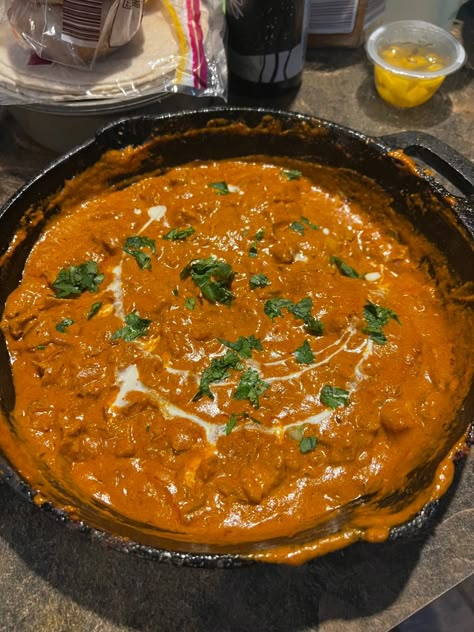 Homemade Dinner Aesthetic, Homemade Butter Chicken, Chefs Kiss, Food Babe, Delicacy Food, Ethnic Food, Homemade Butter, Food Therapy, Healthy Food Motivation