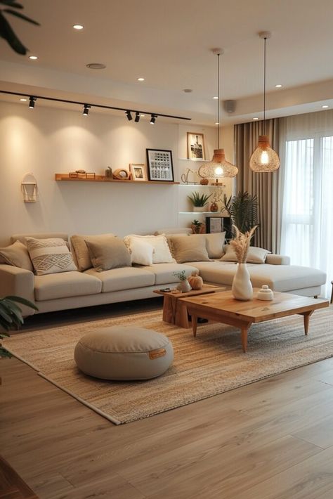 Industrial Interior Design, Classy Decor, Home Design Living Room, Home Diy On A Budget, Diy Projects On A Budget, Kitchen Design Ideas, Minimalist Living Room, Traditional Decor, Ideal Home