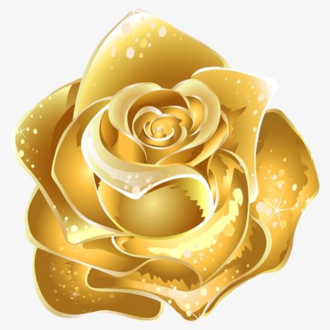 Rose Clipart, Rose Decor, Beautiful Rose Flowers, Rose Wallpaper, Gold Flowers, Yellow Rose, Flower Frame, Beautiful Roses, App Icon