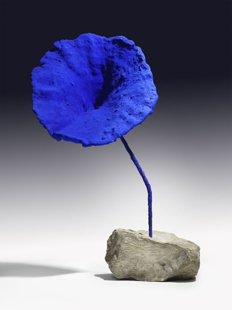 Yves Klein (1928-1962) | Sculpture éponge bleue sans titre (SE 284) | 1950s, Sculptures, Statues & Figures | Christie's Yves Klein Blue, Hirshhorn Museum, Natural Sponge, Walker Art Center, Yves Klein, Texture Graphic Design, Flower Sculptures, 3d Texture, Klein Blue